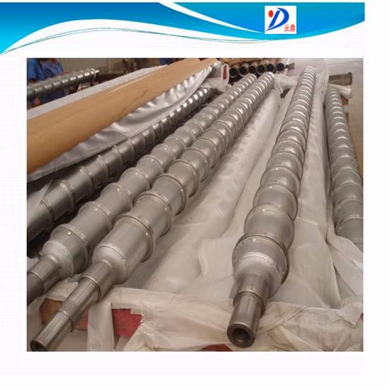 Laminadora de linha de vidro gravada com rolo superior/inferior feita com aço 1Cr13, 2Cr13, 45#