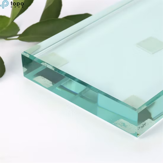 Fornecimento de fábrica de Guangzhou 2 mm-25 mm Vidro flutuante transparente transparente para construção (W-TP)