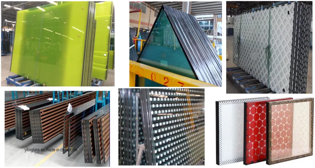 Tempered Glass Laminated Glass Double Glazed Enameled Glass Silk Screen Printing Glass Ceramic Fritted Glass