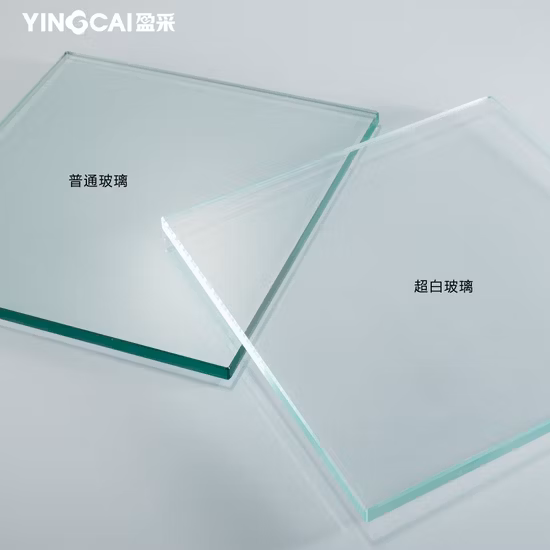 Vidro float ultratransparente 3,2 mm-25 mm vidro baixo teor de ferro PPG vidro extra transparente